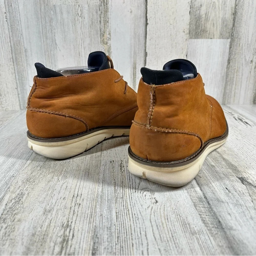 Kenneth Cole Reaction Casino Chukka Tan Suede Casual‎ Ankle Boots #1168
